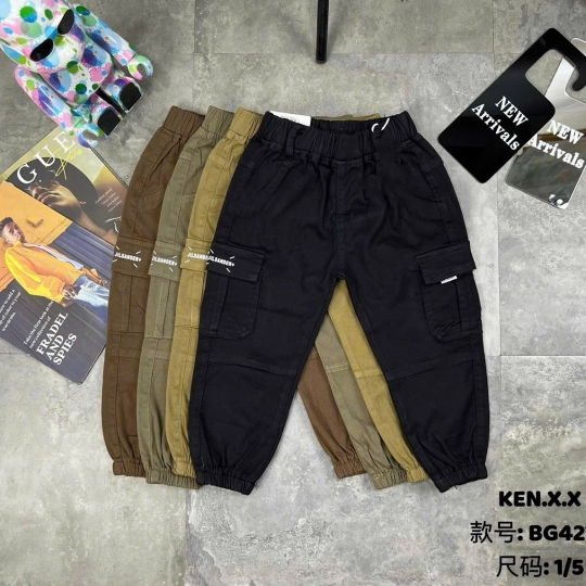 Dài kaki túi hộp bo chân (1-45) 