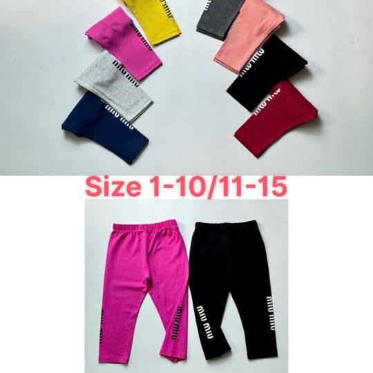 Quần dài ôm/ legging bé gái (1-10) (11-15) 