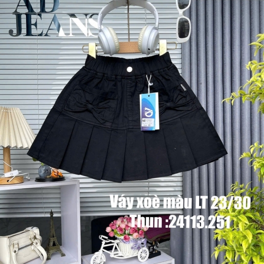 Váy xoè đen (23-30)