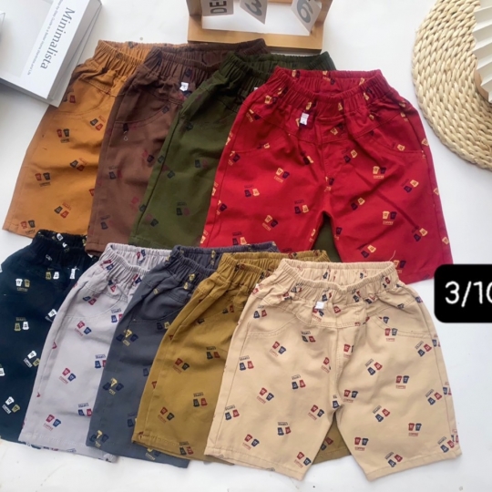 Kaki lửng in hoạ tiết (3-10)