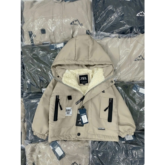 Áo khoác mũ lót lông (s-2xl)