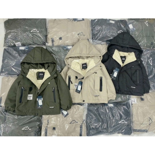 Áo khoác mũ lót lông (s-2xl)