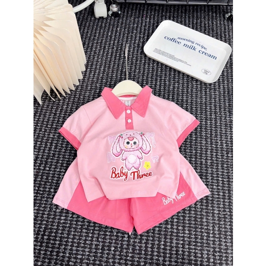 Set đùi cổ bẻ Baby Three (1-5)