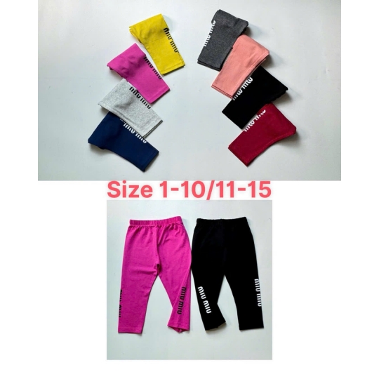 Quần dài ôm/ legging bé gái (1-10) (11-15) 