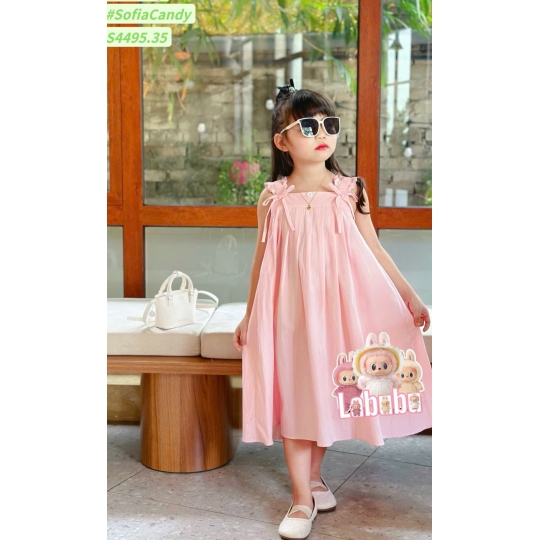 Đầm 2 dây Labubu (1-10)