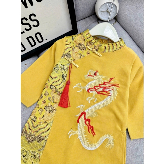 Áo Dài Rồng nhung (1-7)