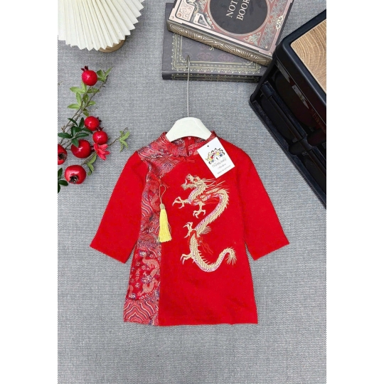 Áo Dài Rồng nhung (1-7)