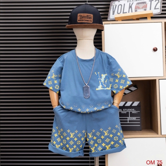 Bộ bé trai thêu VL (11-16) (s-xxl)