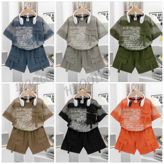Bộ loang túi hộp bé trai