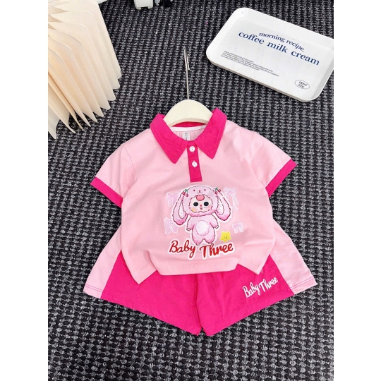 Set đùi cổ bẻ Baby Three (1-5)