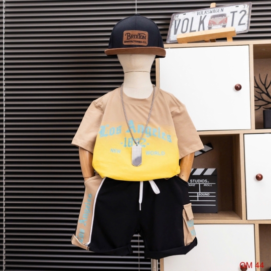 Bộ túi hộp bé trai phối màu (11-16) (s-xxl)