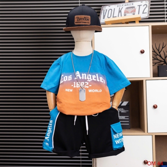 Bộ túi hộp bé trai phối màu (11-16) (s-xxl)