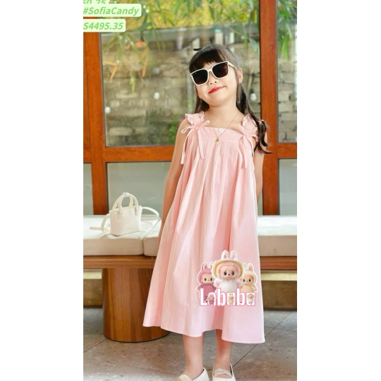 Đầm 2 dây Labubu (1-10)