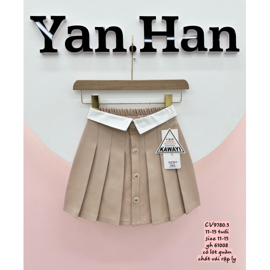 Chân Váy Ép Ly Yan.Han 8